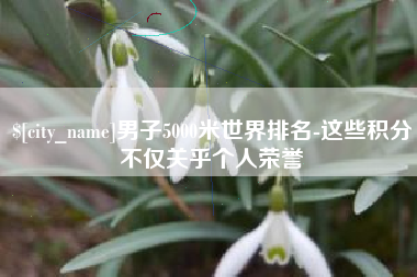 文昌男子5000米世界排名-这些积分不仅关乎个人荣誉