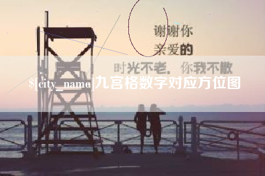 文昌九宫格数字对应方位图