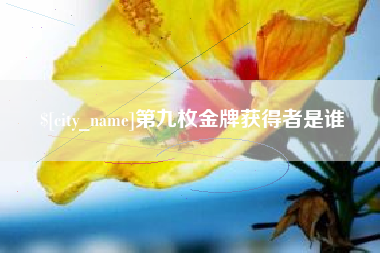 文昌第九枚金牌获得者是谁