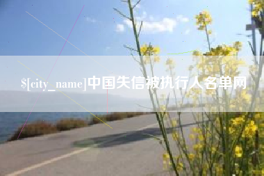 文昌中国失信被执行人名单网