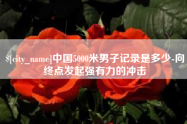 文昌中国5000米男子记录是多少-向终点发起强有力的冲击