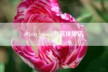 文昌九宫排除法