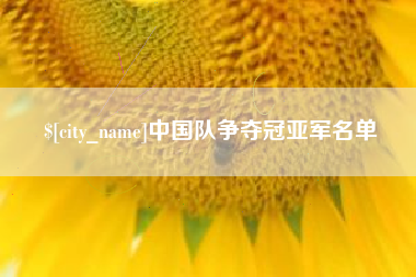 文昌中国队争夺冠亚军名单