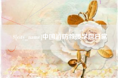 文昌中国消防救援学院日常