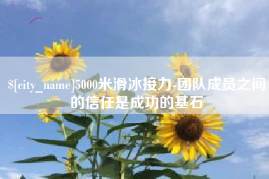 文昌5000米滑冰接力-团队成员之间的信任是成功的基石