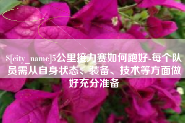 文昌5公里接力赛如何跑好-每个队员需从自身状态、装备、技术等方面做好充分准备