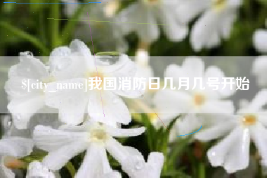 文昌我国消防日几月几号开始