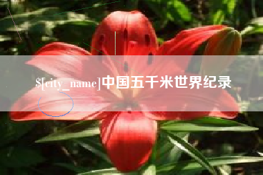 文昌中国五千米世界纪录