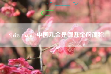 文昌中国九金是哪九金的简称
