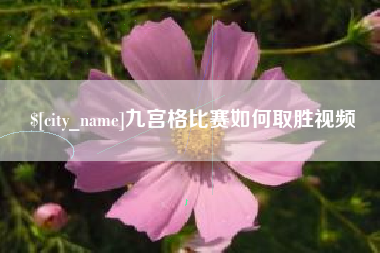 文昌九宫格比赛如何取胜视频