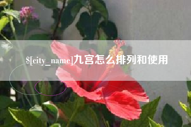 文昌九宫怎么排列和使用
