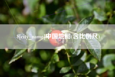 文昌中国地图(含比例尺)