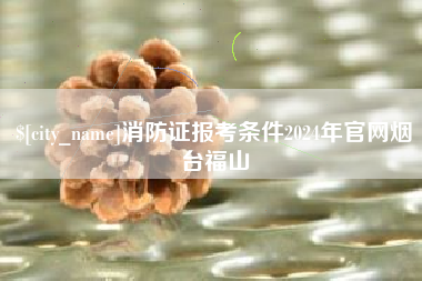 文昌消防证报考条件2024年官网烟台福山